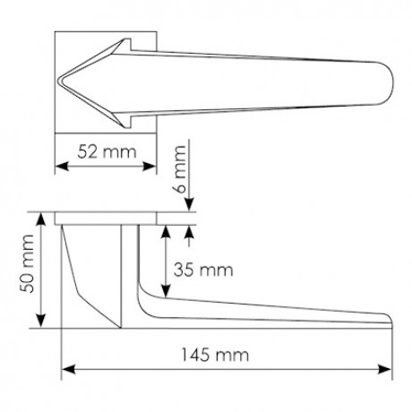 Дверная ручка Morelli SOUK MH-55